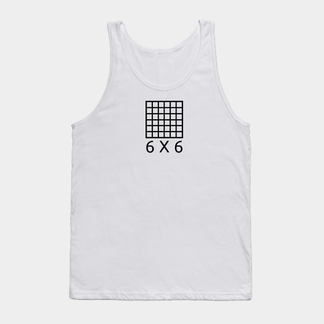 6x6 Tank Top by cubinglife